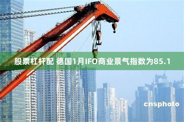 股票杠杆配 德国1月IFO商业景气指数为85.1